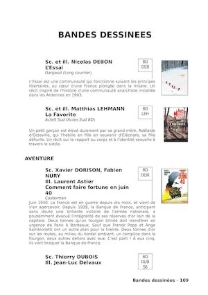 Alinéa 42 Bandes dessinées