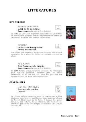 Alinéa 42 Littératures