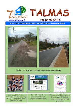 Bulletin Municipal talmas Juin 2016