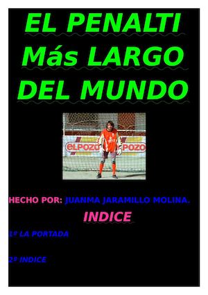 El Penalti Mas Largo Del Mundo