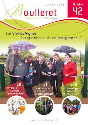 Bulletin Municipal de Boulleret - Juillet 2016