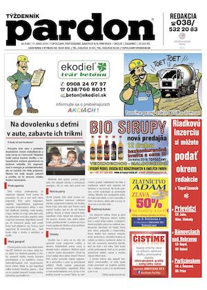 Pardon Topoľčany 24/2016