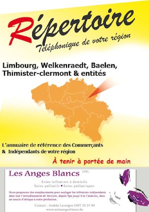 Annuaire Baelen Limbourg Thimister Welkenraedt Partie Site