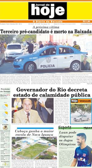 Jornal De Hoje 180616