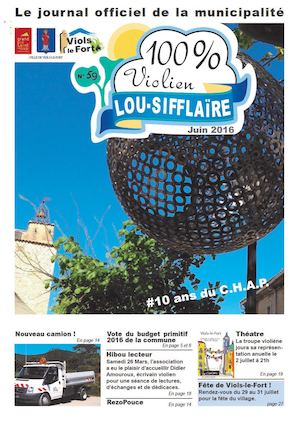 Lou Sifflaire de viols le fort N° 59 Juin 2016