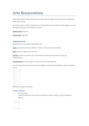 Arte Renacentista