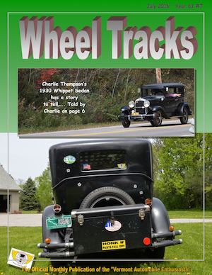 Wheel Tracks July 2016 | Vermont Auto Enthusiasts
