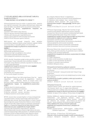 10 Sinif 2 Dönem 2 Sinav