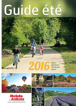 Guide été Ardèche 2016