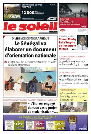 Edition Du 21 Juin 2016