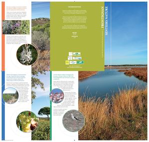 Dépliant regroupant les Sentiers Nature de Frontignan