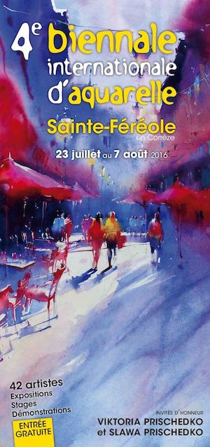 Programme Biennale aquarelle