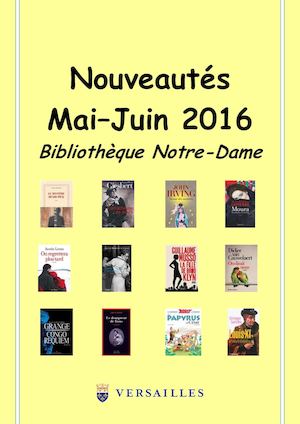 Nouveautés Notre-Dame Mai Juin 2016