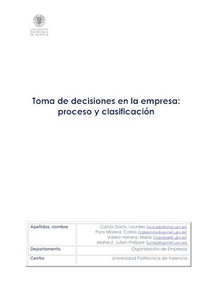 Toma Decisiones