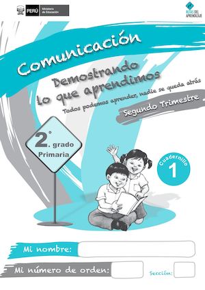 Cuadernillo1 Comunicacion 2do Trimestre 2do Grado