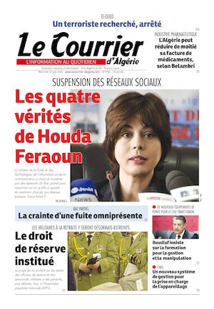 Le Courrier D'Algérie Du 22 Juin 2016