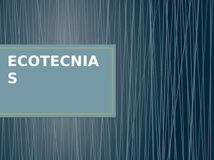 Ecotecnias