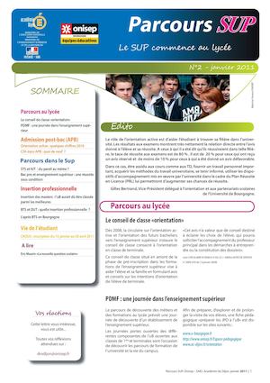 Parcours Sup N 2 2011 Dijon