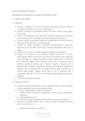 Contenidos Para Septiembre Ccss