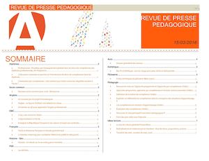 Revue De Presse 2016 05
