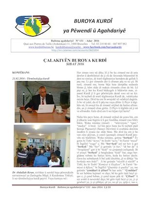 Bultena Kurdî N° 131