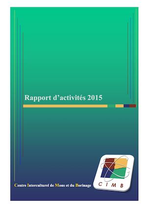 Rapport d'activités 2015