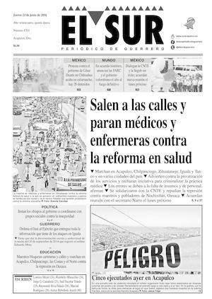 El Sur Jueves 23062016