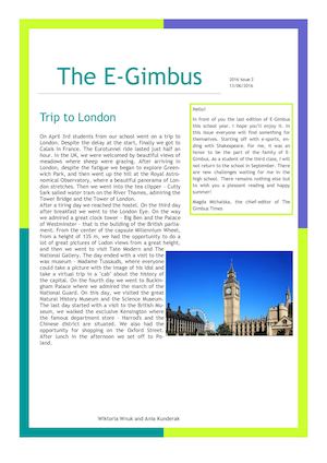 The E Gimbus Times Czerwiec 2016