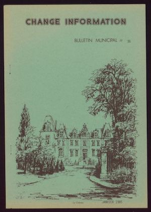 CHANGE INFORMATION N°16 janvier 1985