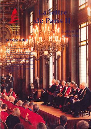 La lettre de Paris II - N° 30 - juil. 2004