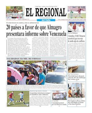 El Regional del Zulia 24-06-2016