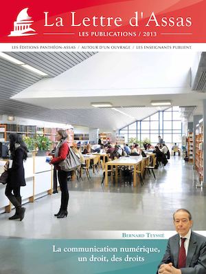 La lettre d'Assas - Les publications - avril 2013