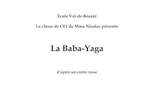 Livre Baba Yaga Mme Nicolas Mise En Page 1