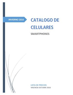 Catalogo De Celulares