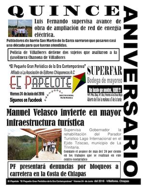 El Papelote - Viernes 24 de Junio del 2016