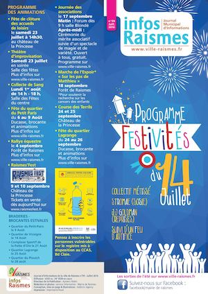 Festivités du 14 Juillet Raismes