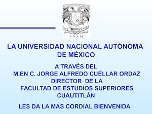 Inducción Fesc Unam 2017 1