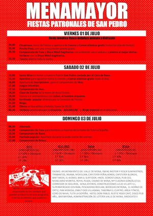 Fiestas Menamayor (2016)