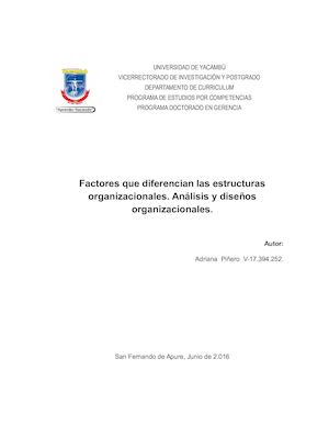 Estructura Organizacional