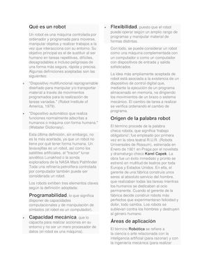Qué Es Un Robot