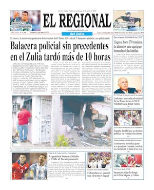 El Regional del Zulia 26-06-2016