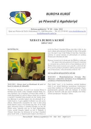 Bultena Kurdî N° 83