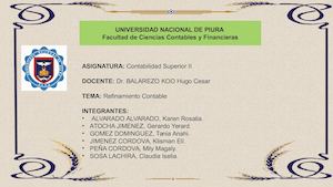 Refinamiento Trabajo Final