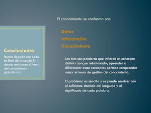 Conclusiones S5 Gc