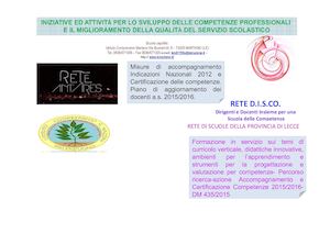 Mappa Di Sintesi Percorso Rete Antares