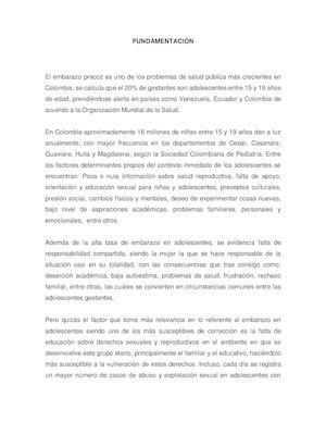 Prevencion De Embarazo