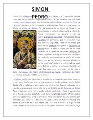 Simón Pedro