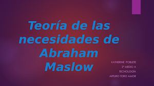 Abraham Maslow