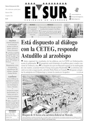 El Sur Martes 28062016