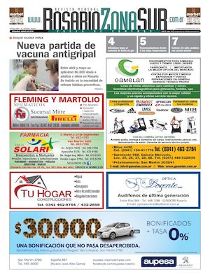 Periódico Rosario Zona Sur, junio 2016
